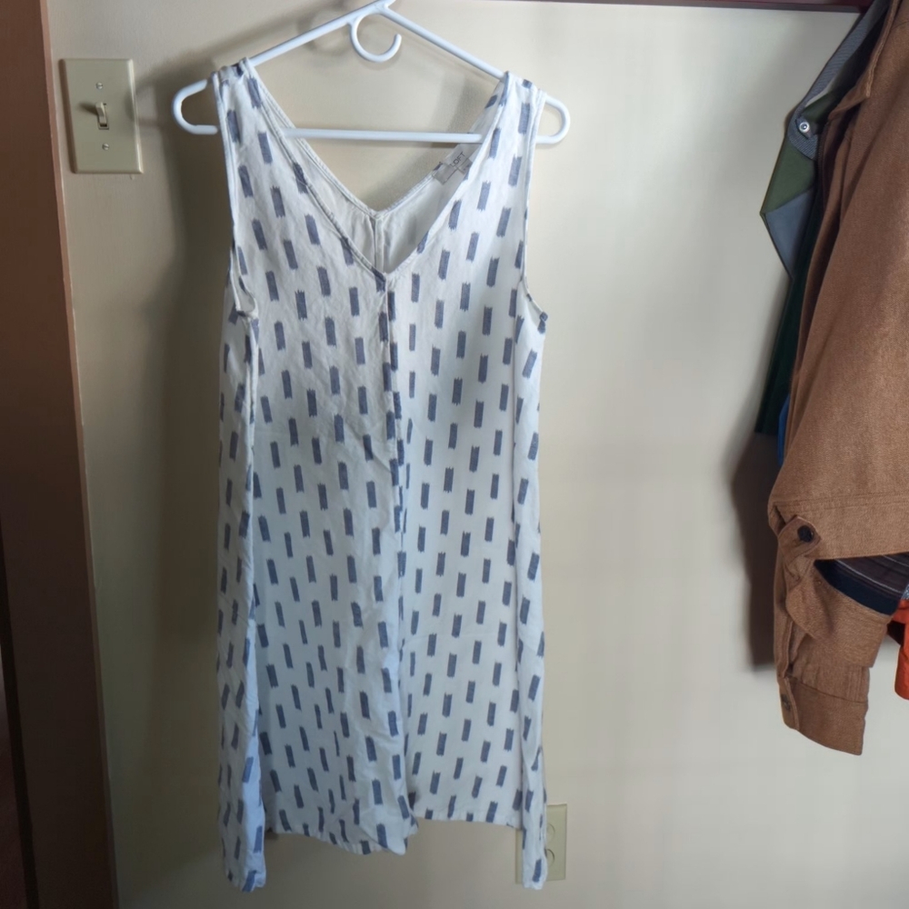 Loft linen dress - M
